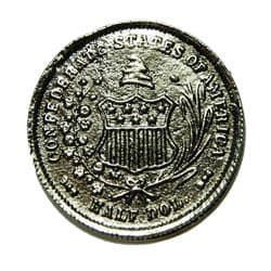 Confederate Half Dollar Coins of Our Past